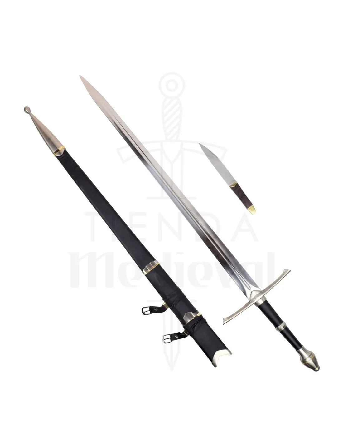 ESPADA NO OFICIAL STRIDER CON FUNDA DE ARAGORN  EL SEñOR DE LOS ANILLOS