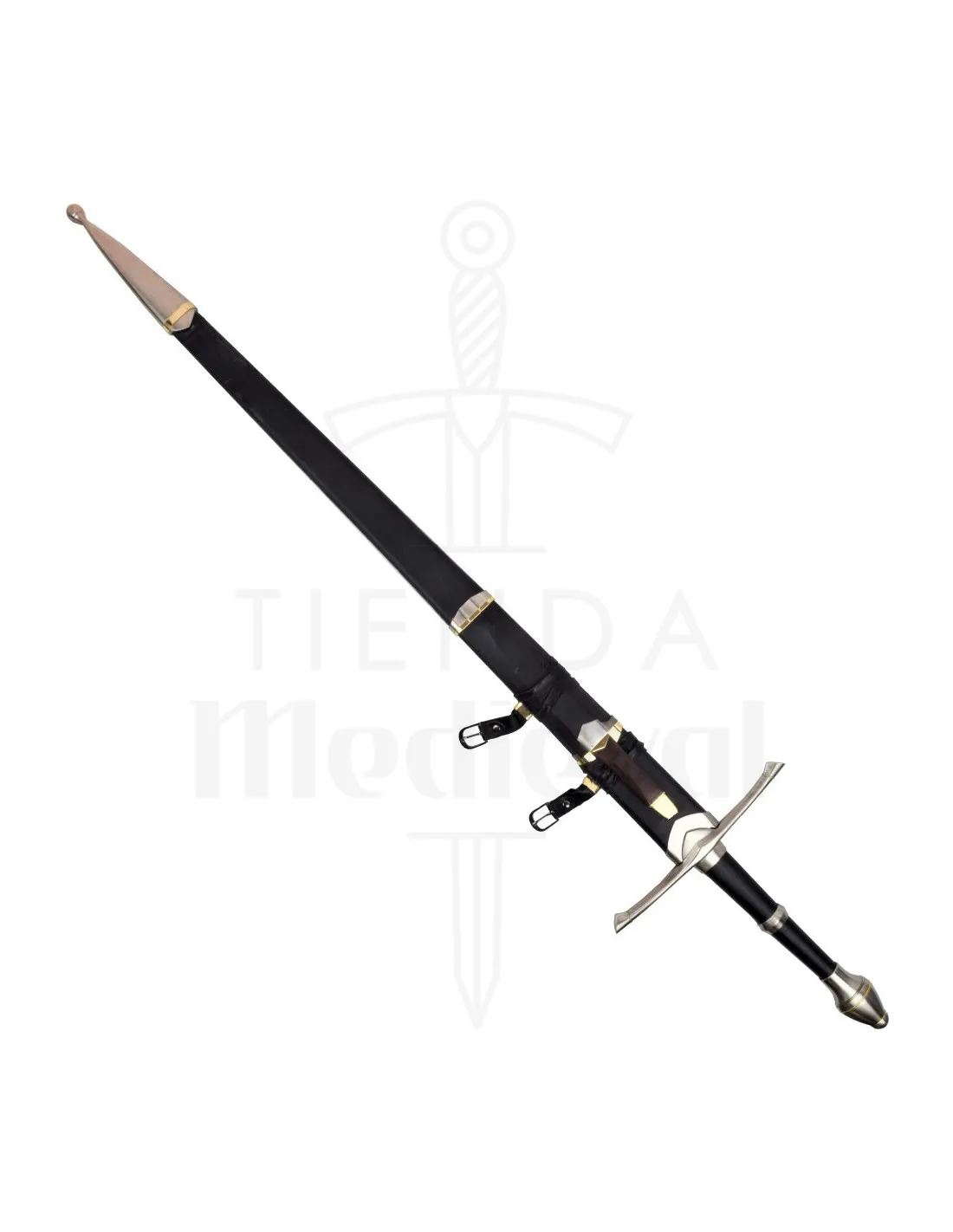ESPADA NO OFICIAL STRIDER CON FUNDA DE ARAGORN  EL SEñOR DE LOS ANILLOS