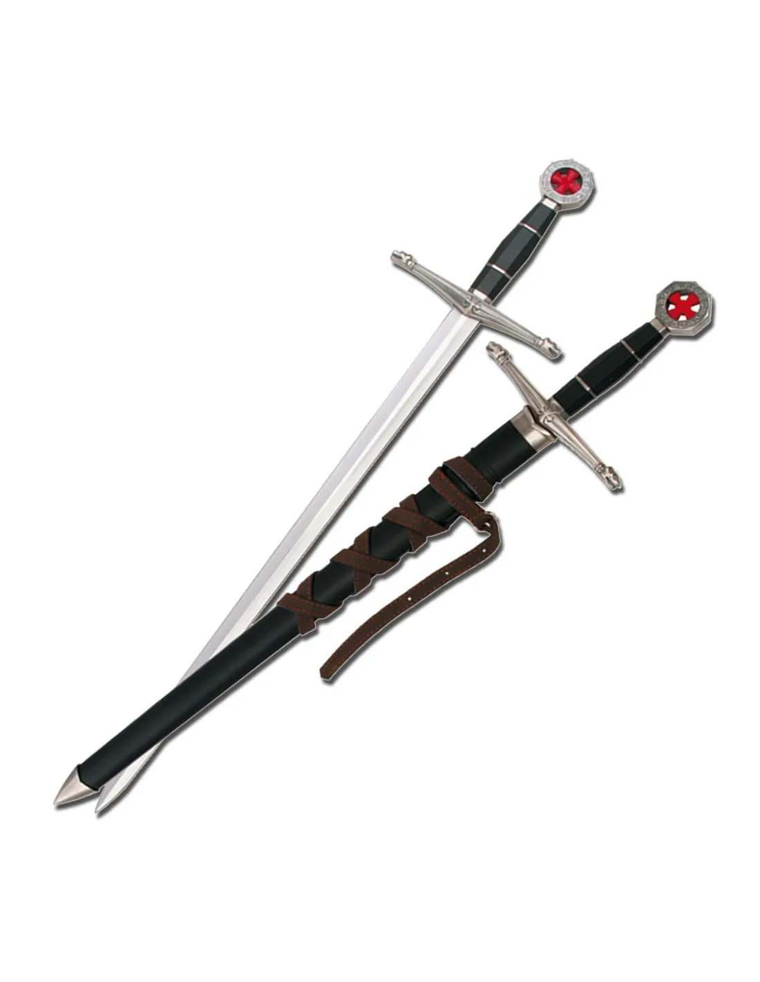 Espada templaria infantil con vaina