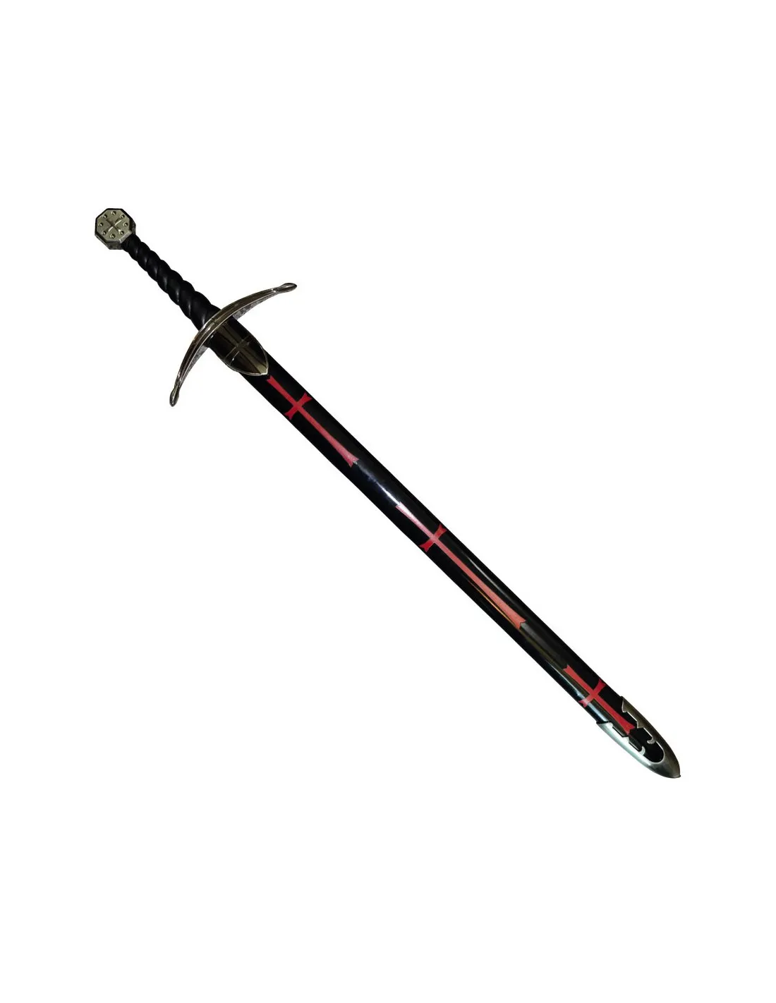 Espada templarios con vaina