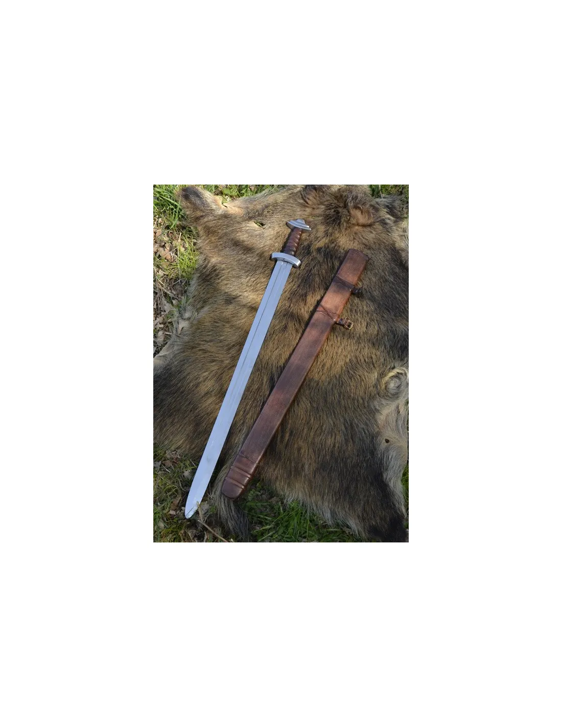 Espada Vikinga con vaina, funcional