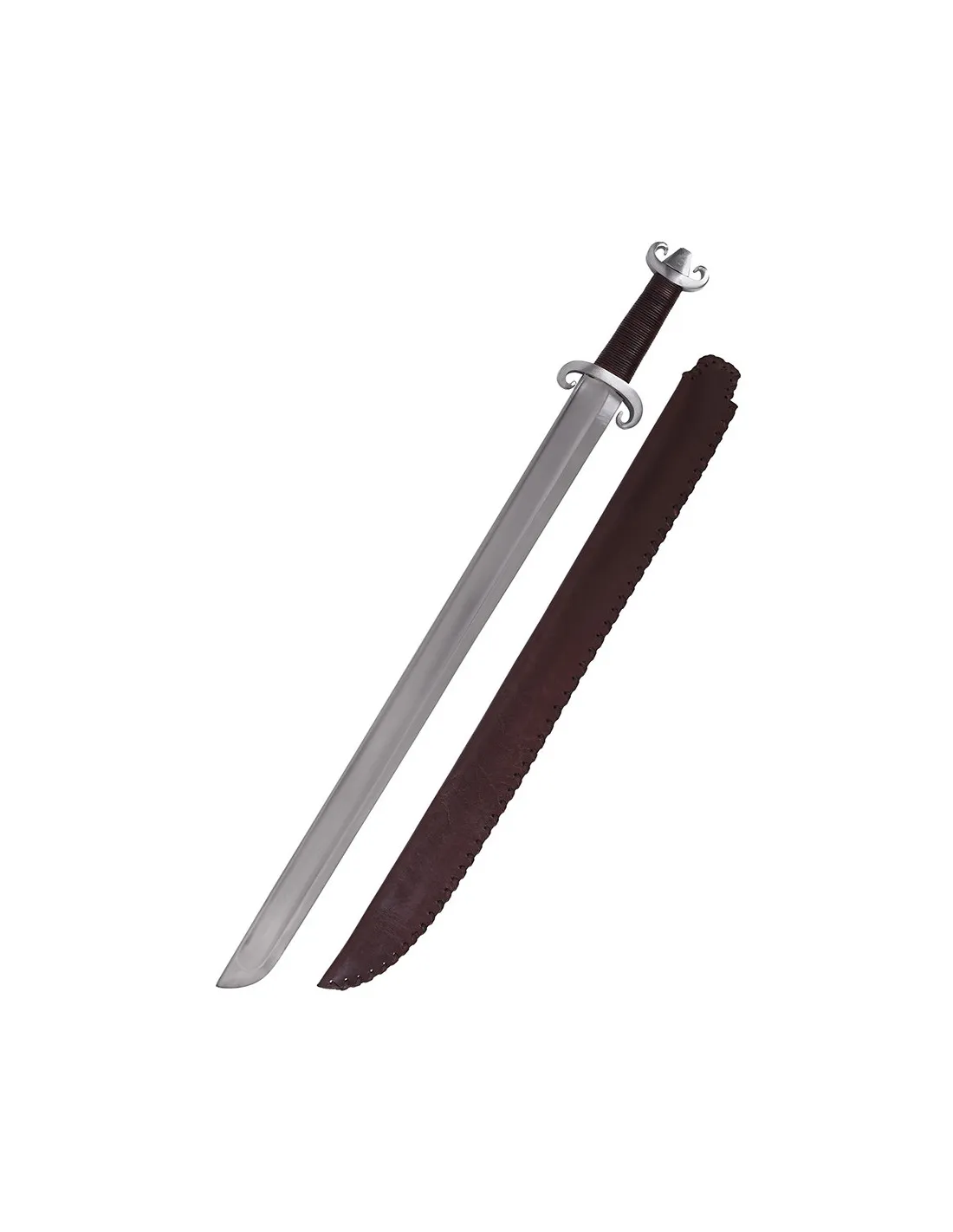 Espada vikinga larga Seax Peterson tipo G, con vaina