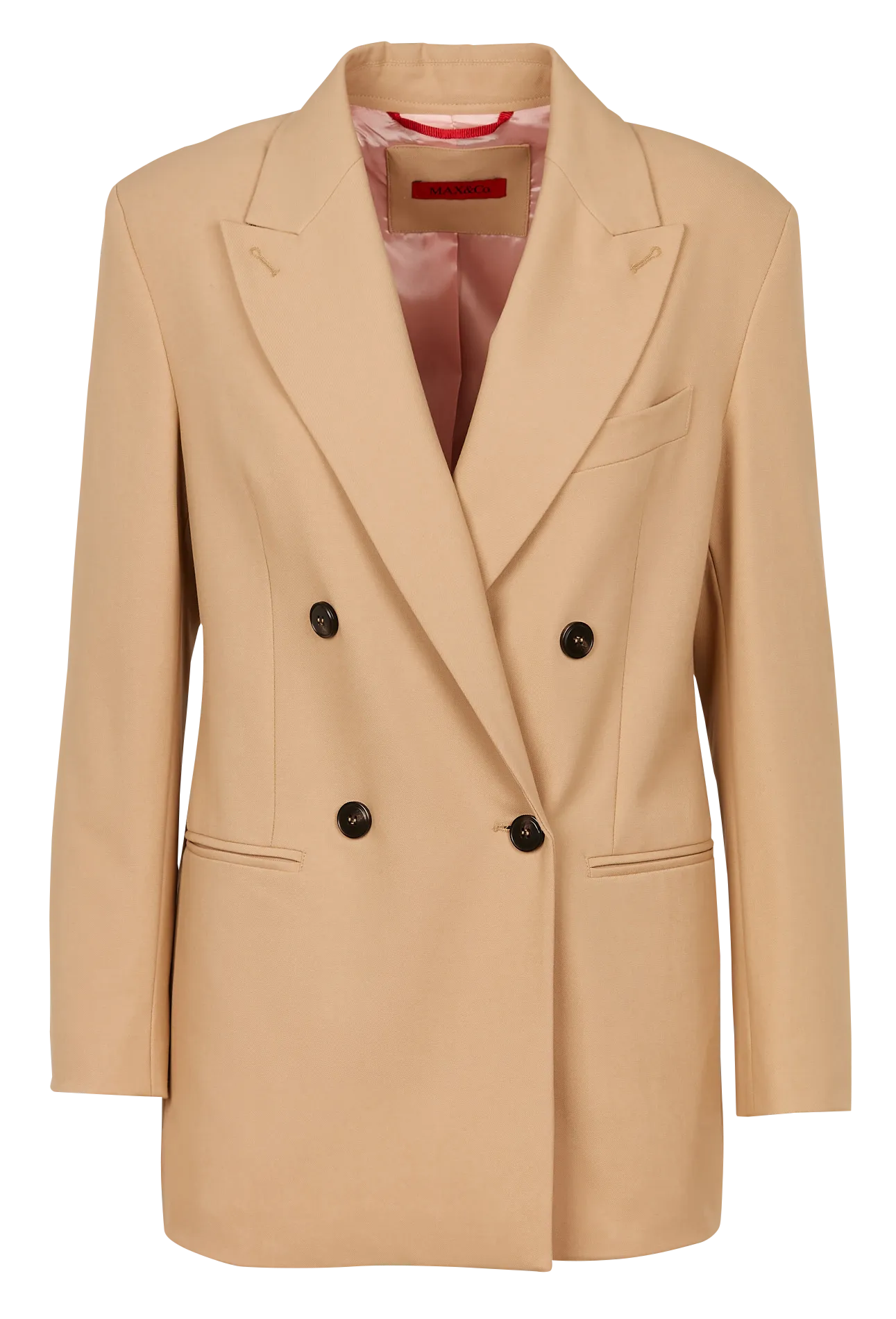 FRANZ  CHAQUETA SASTRE RECTA EN BEIGE