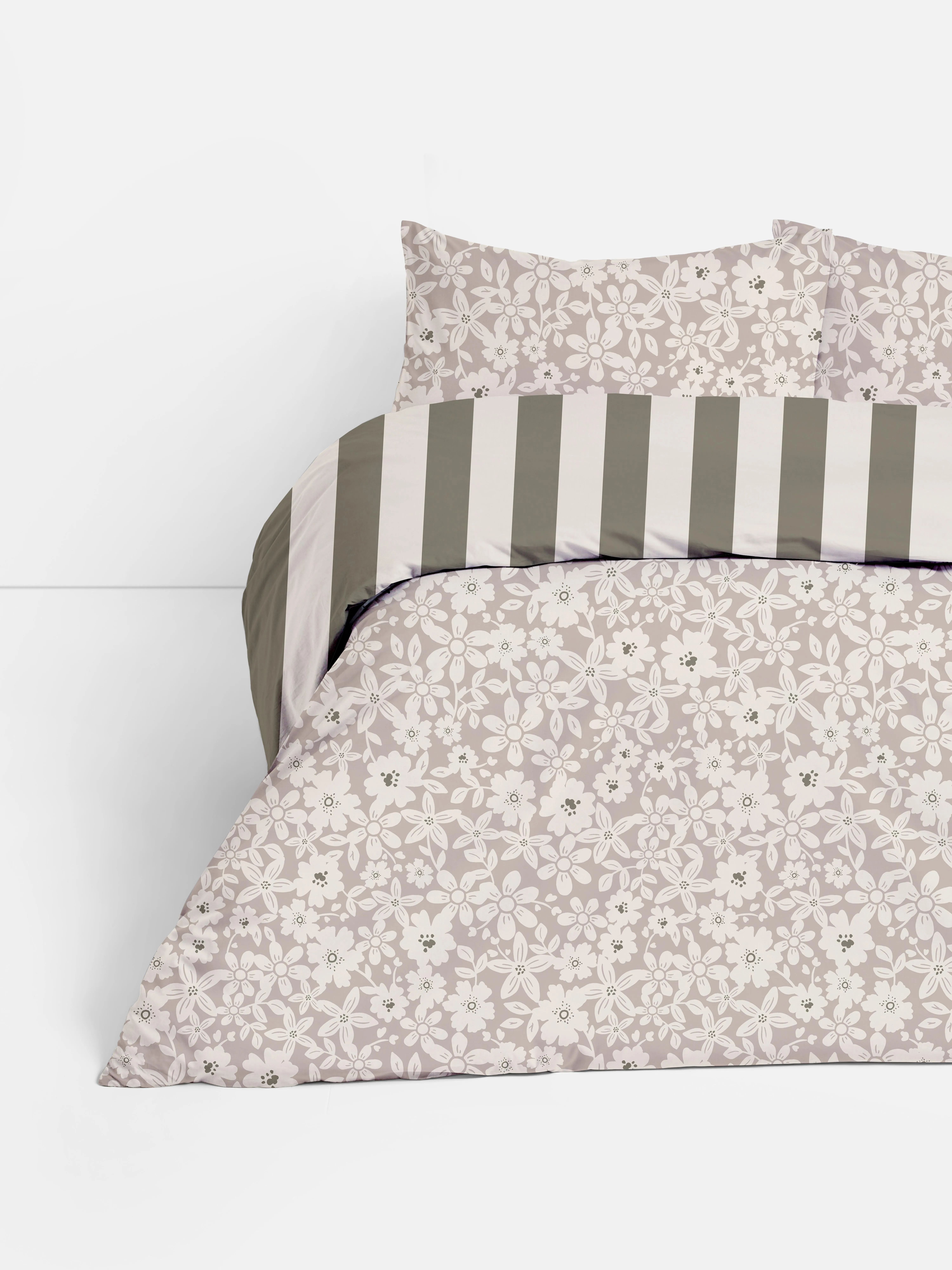 Funda de nórdico reversible para cama doble