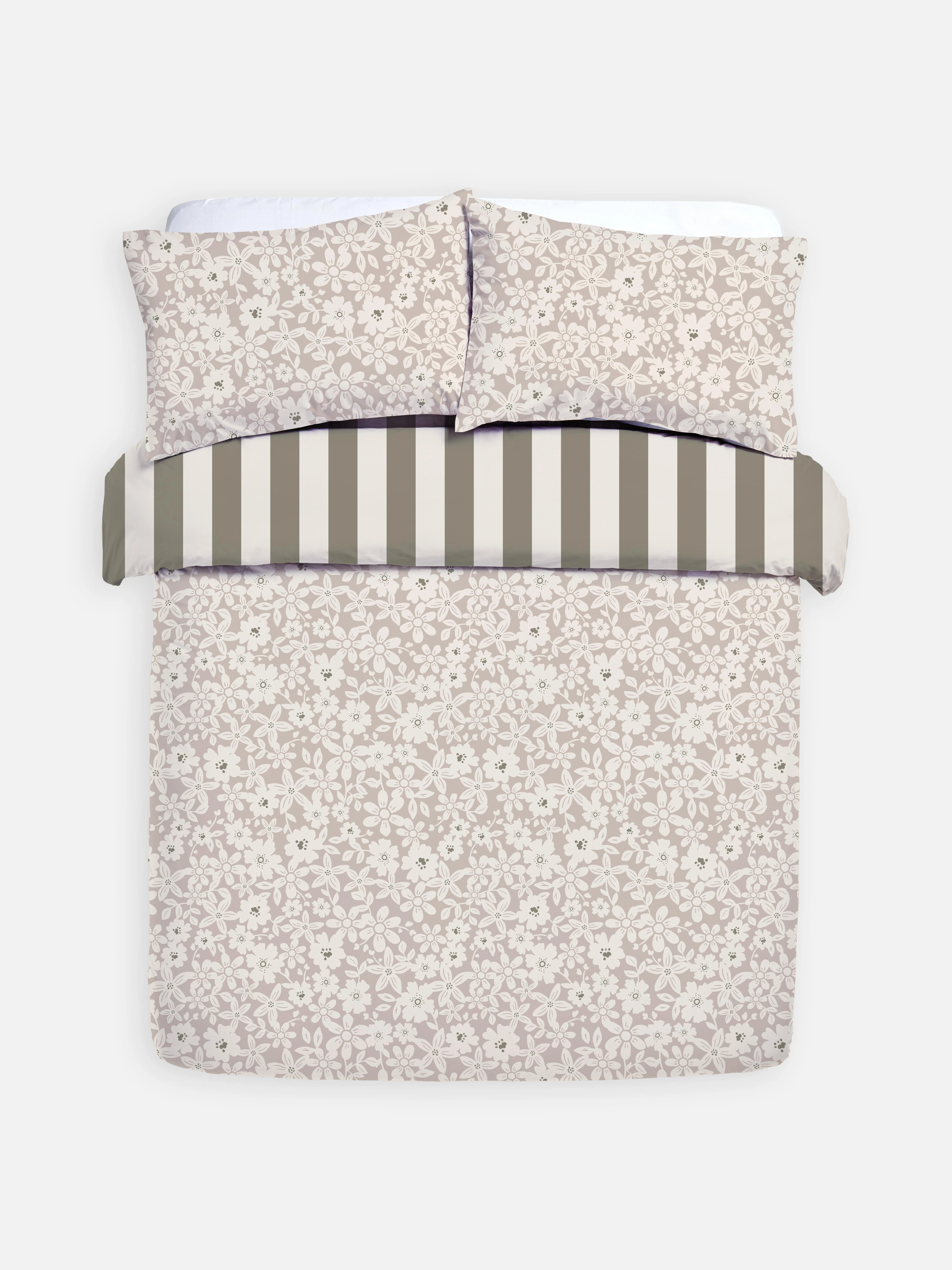 Funda de nórdico reversible para cama doble