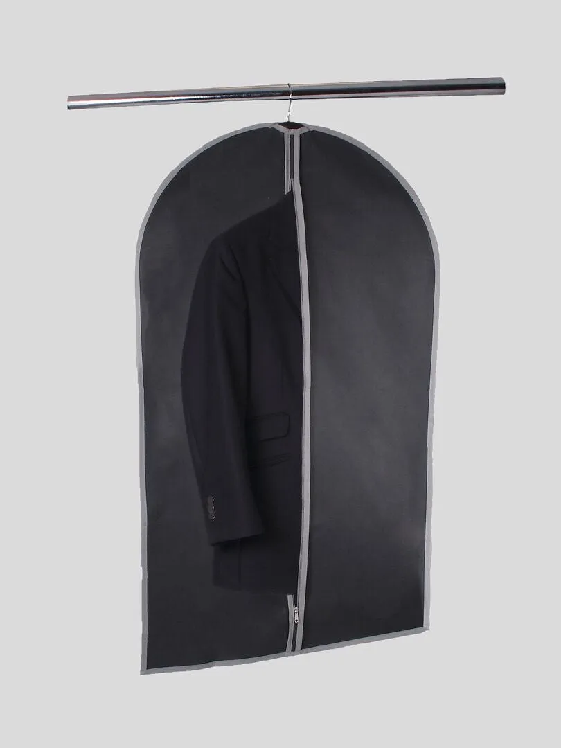 FUNDA DE TEJIDO NO TEJIDO PARA PRENDAS CORTAS  GRIS