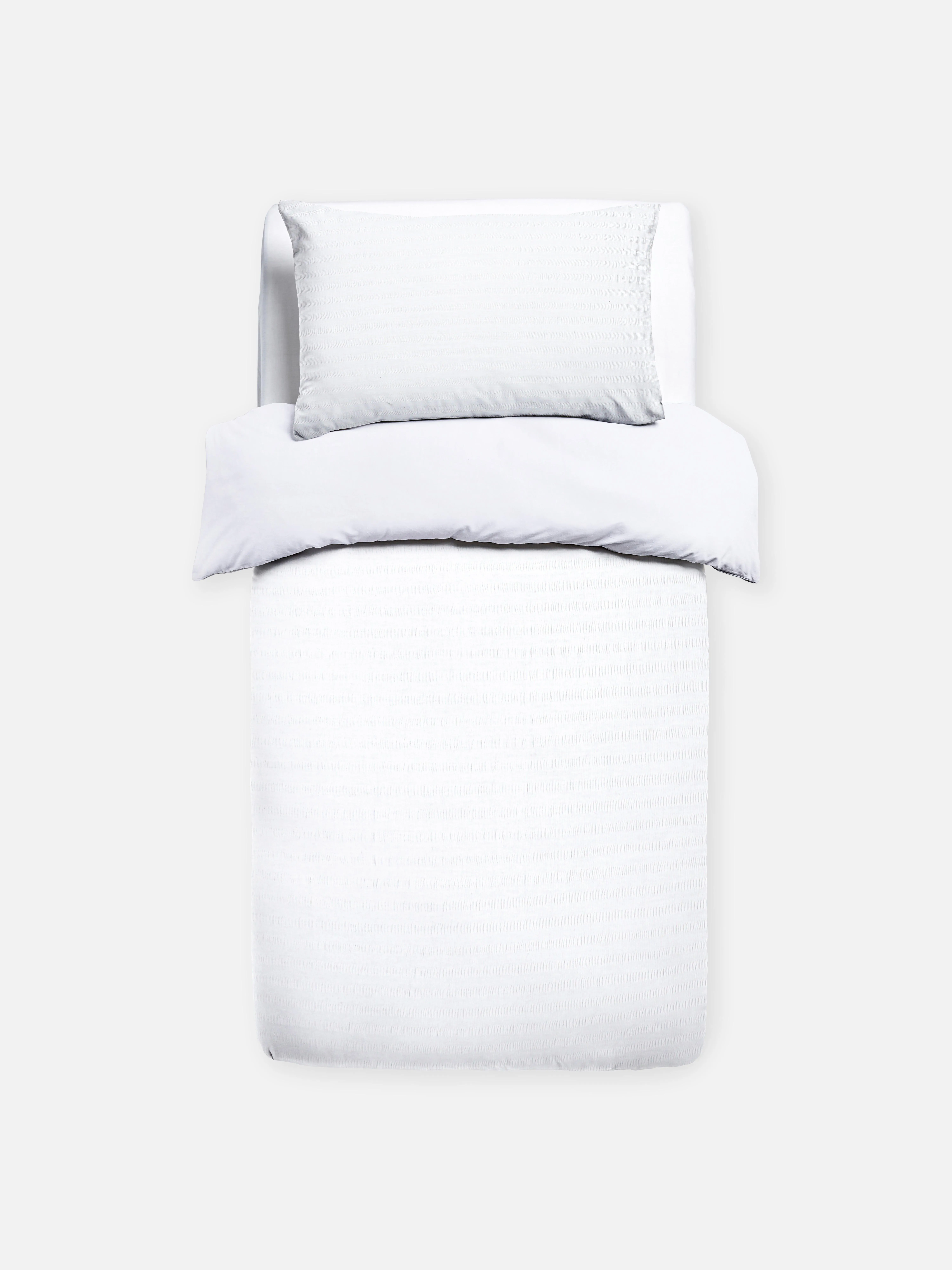 Funda nórdica de sirsaca para cama individual