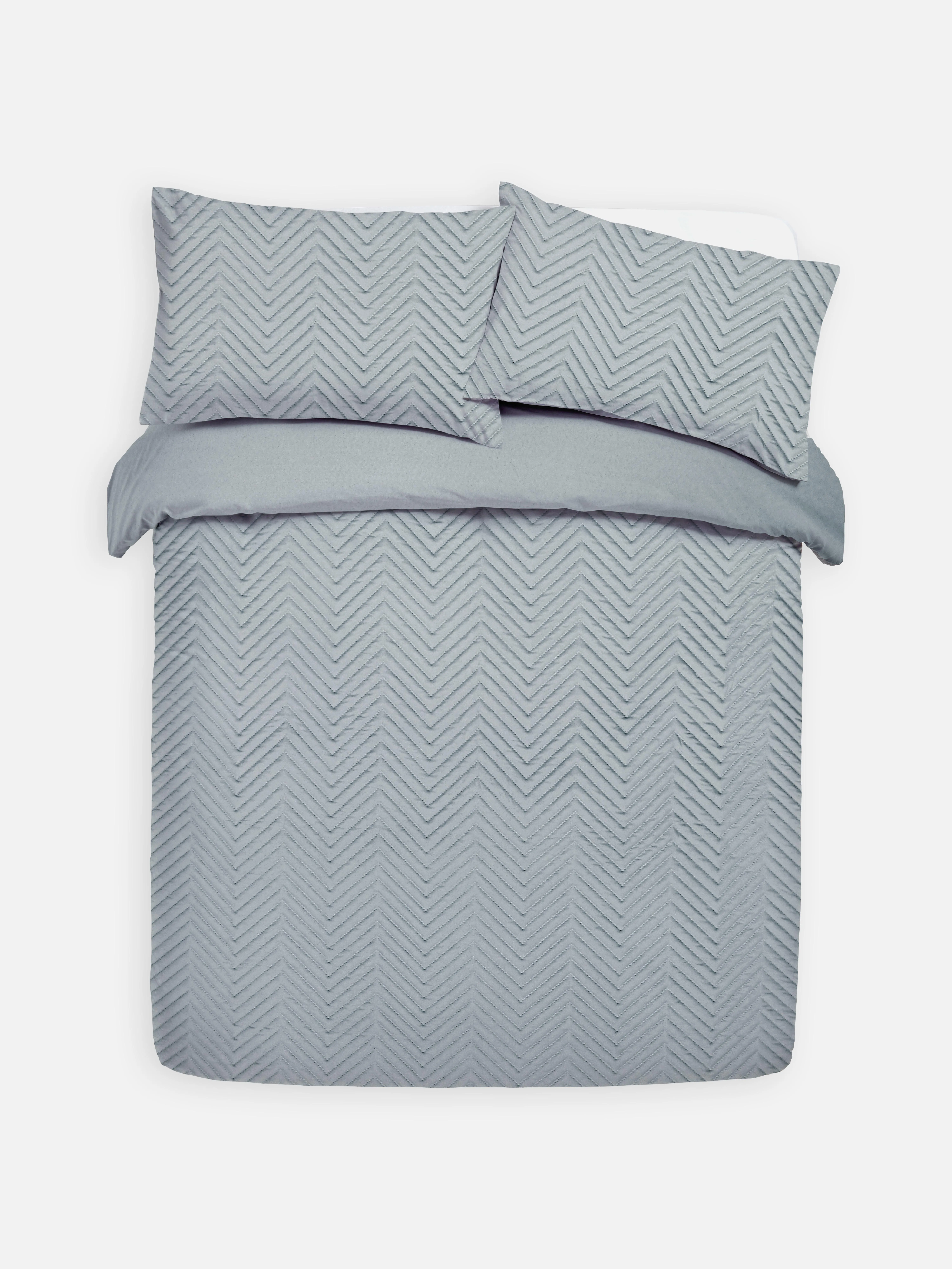 Funda nórdica reversible con textura para cama doble