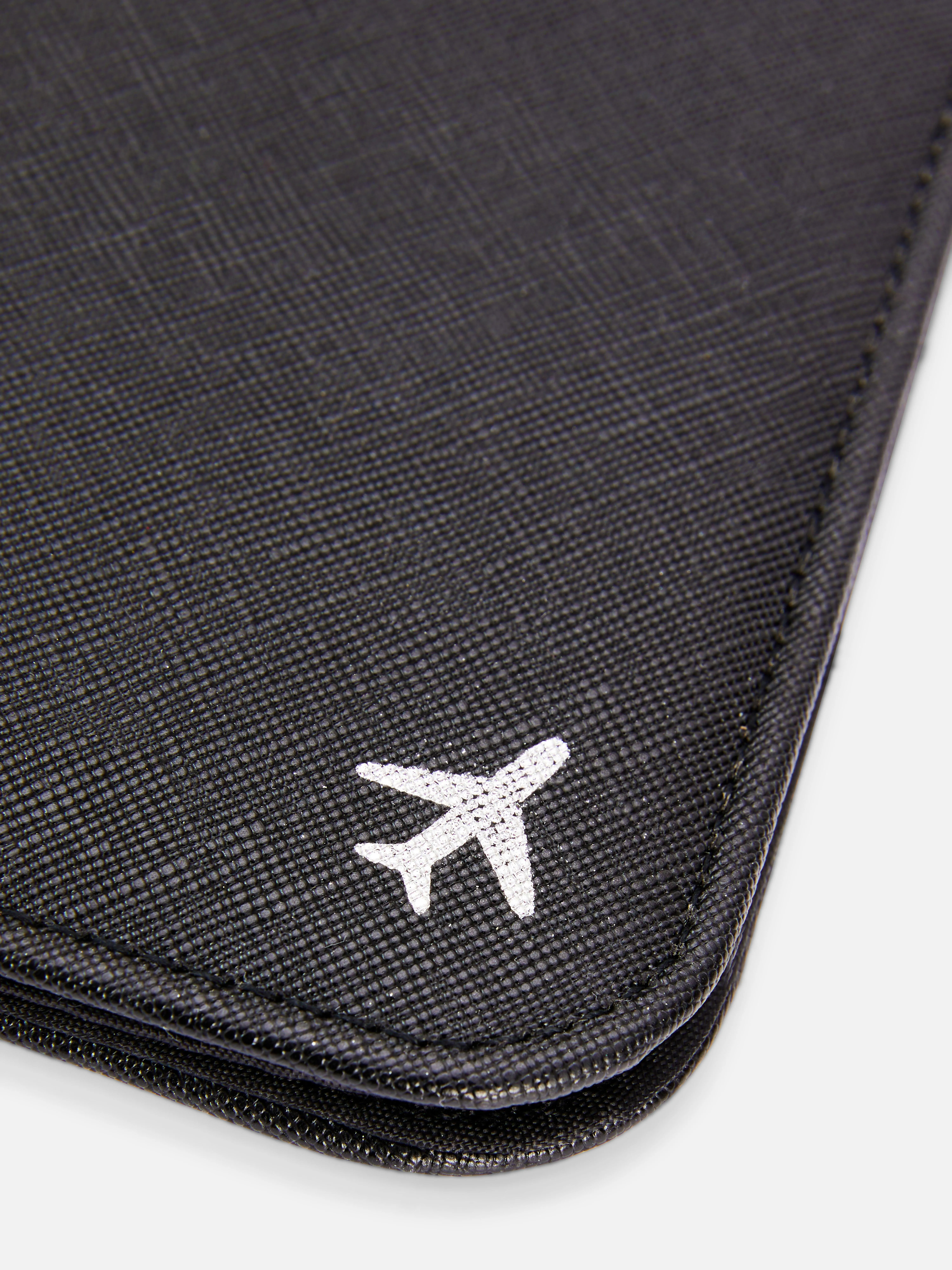 Funda para pasaporte de piel sintética