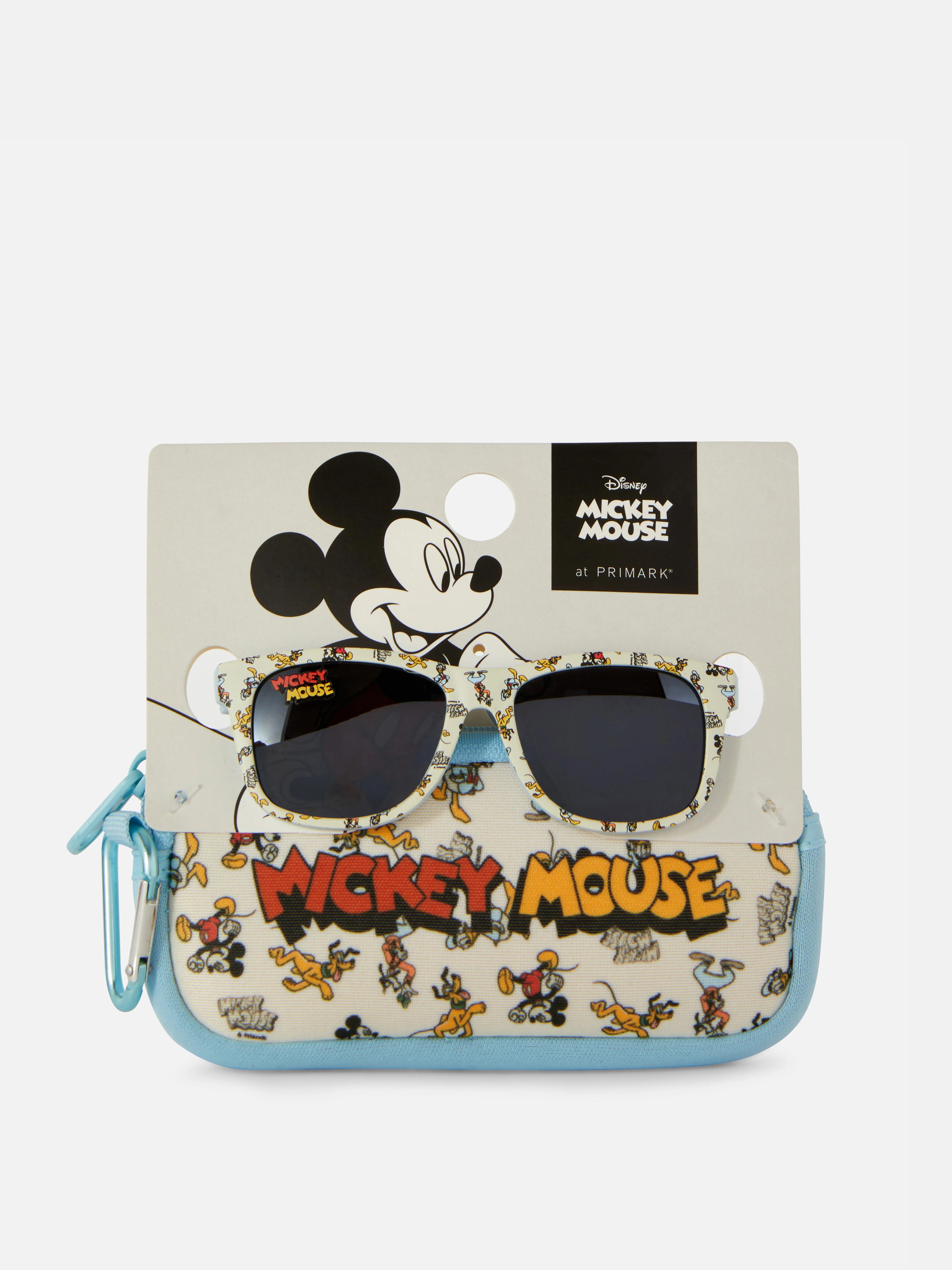 Gafas de sol y funda de Mickey Mouse de Disney