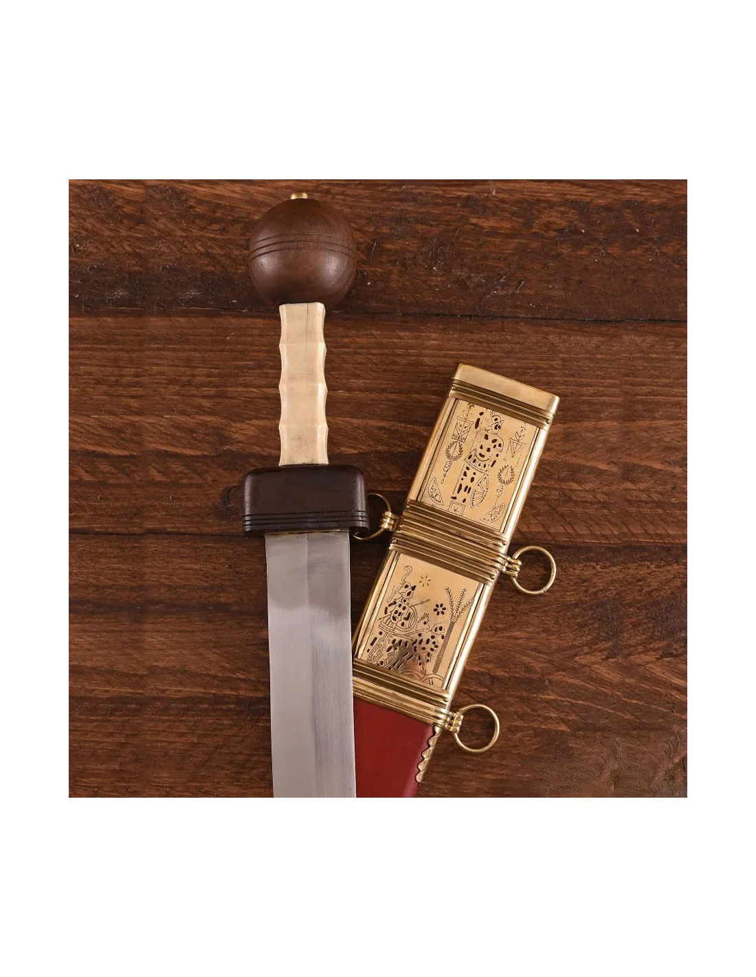 Gladius Pompeya con vaina