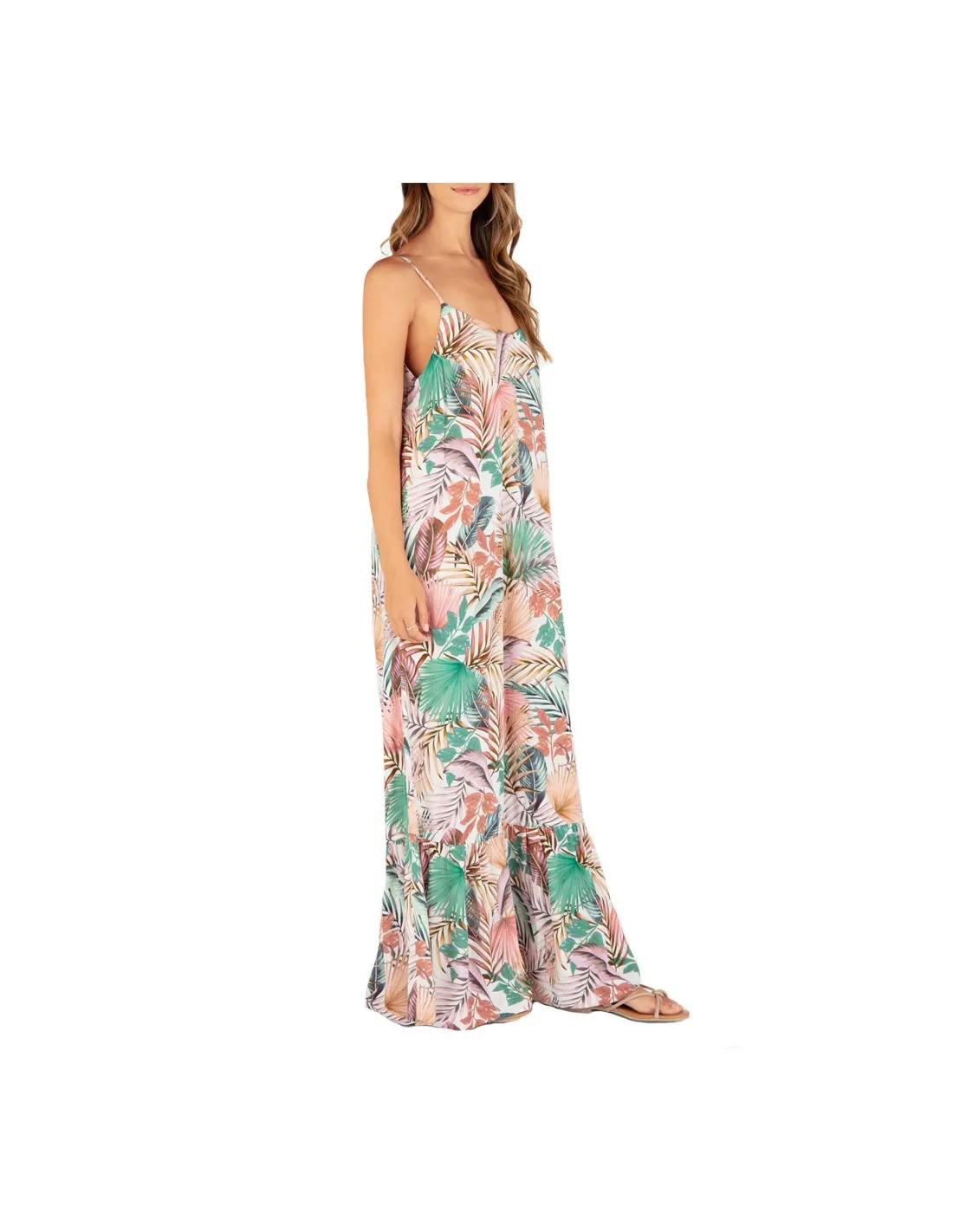 HURLEY PALMETTO SUNSET MAXI DRESS PRINT