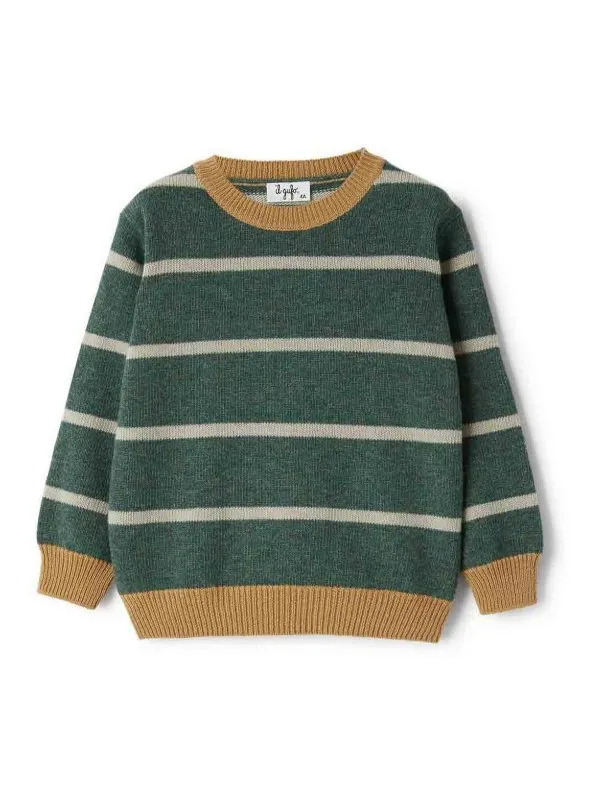 IL GUFO SUéTER CUELLO REDONDO  VERDE