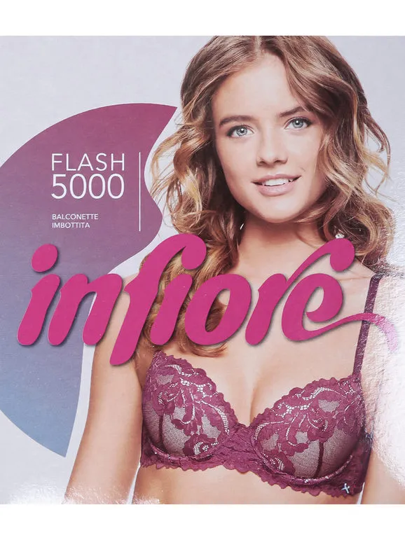 Infiore Ropa interior coordinada en encaje balconette + braguita