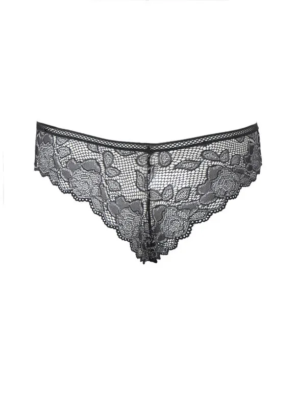 Intimami Conjunto completo de babydoll y ropa interior brasileña para mujer.