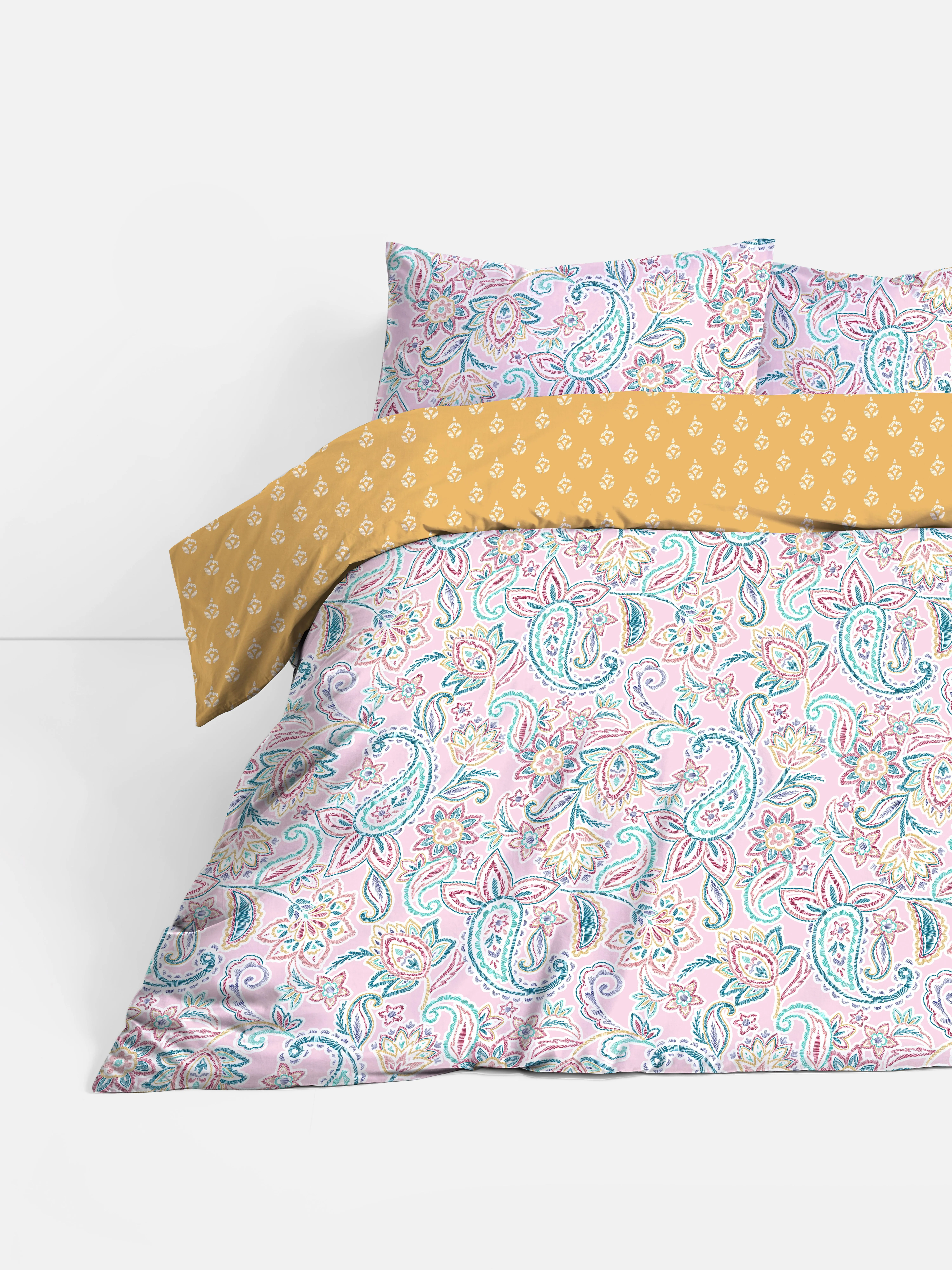 Juego de funda nórdica reversible para cama doble