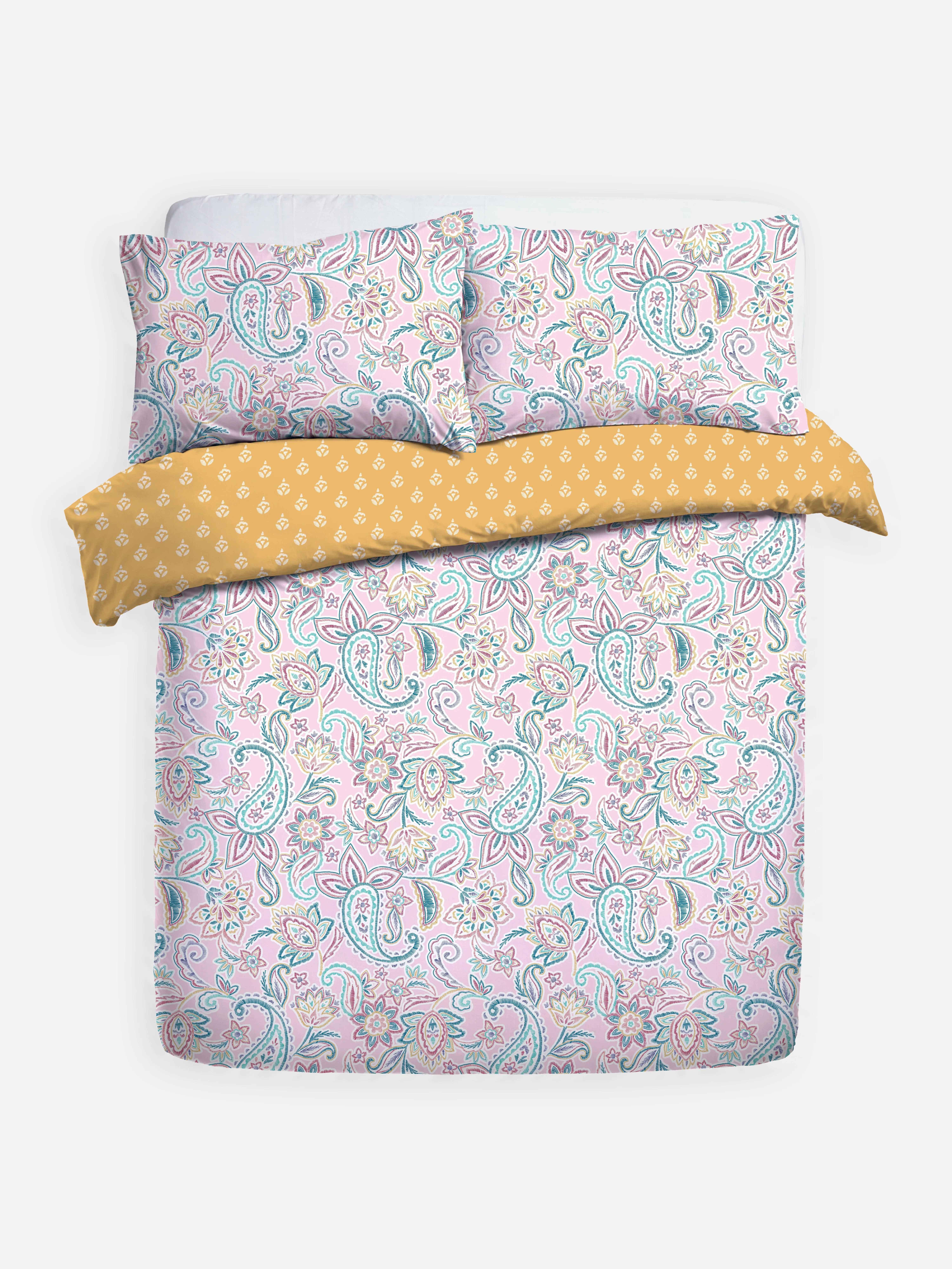 Juego de funda nórdica reversible para cama doble