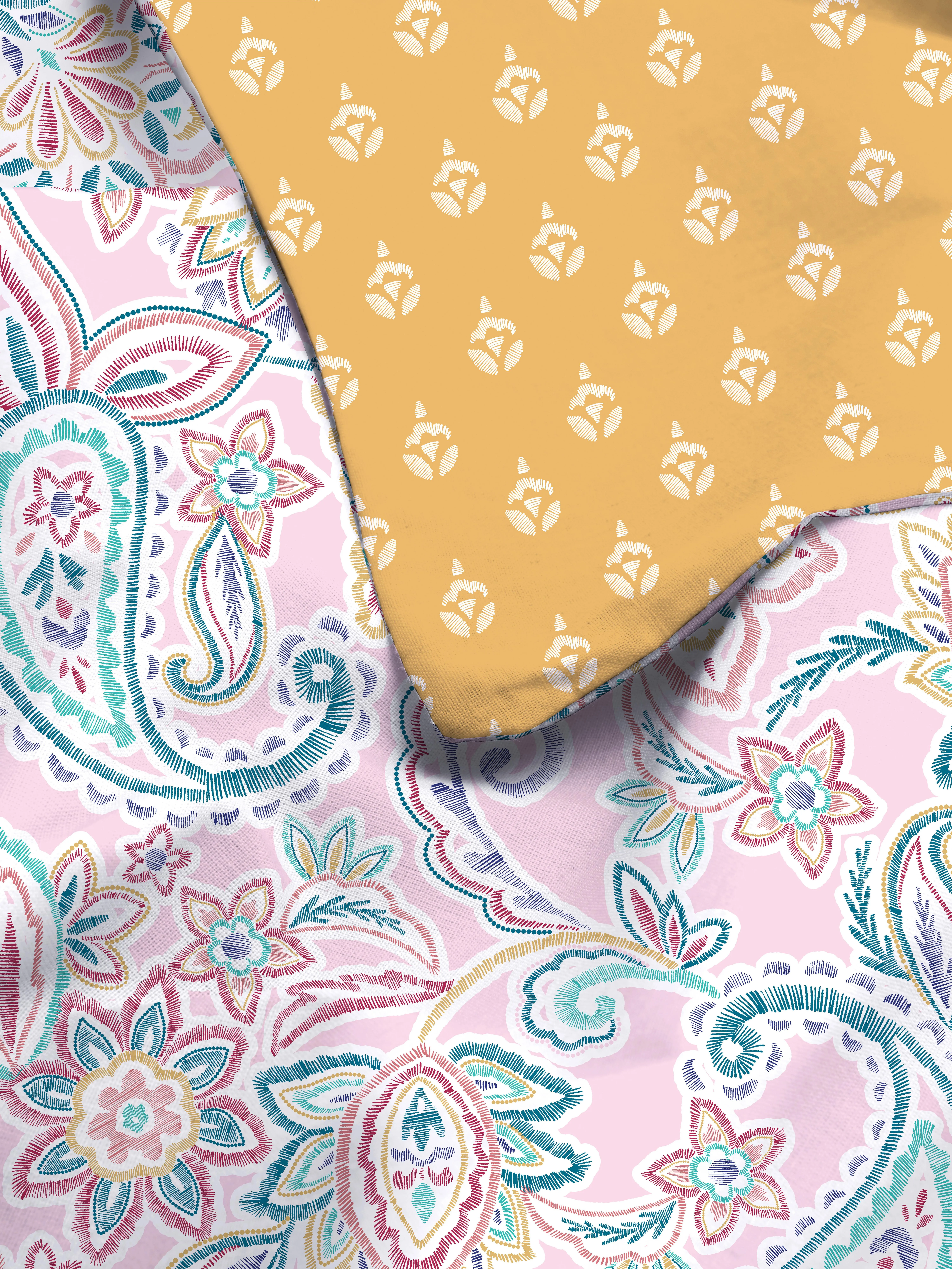 Juego de funda nórdica reversible para cama doble