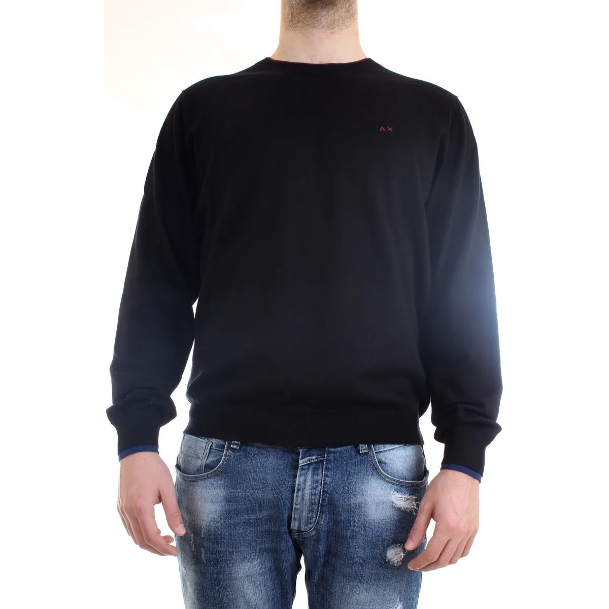 K29105 suéter hombre negro