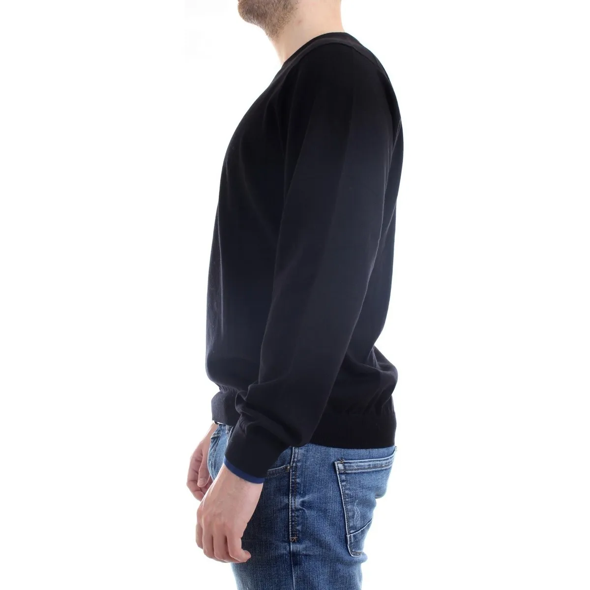 K29105 suéter hombre negro