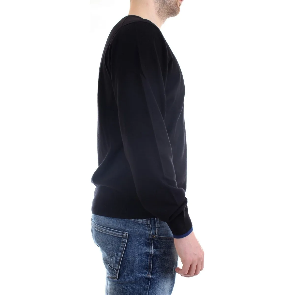 K29105 suéter hombre negro