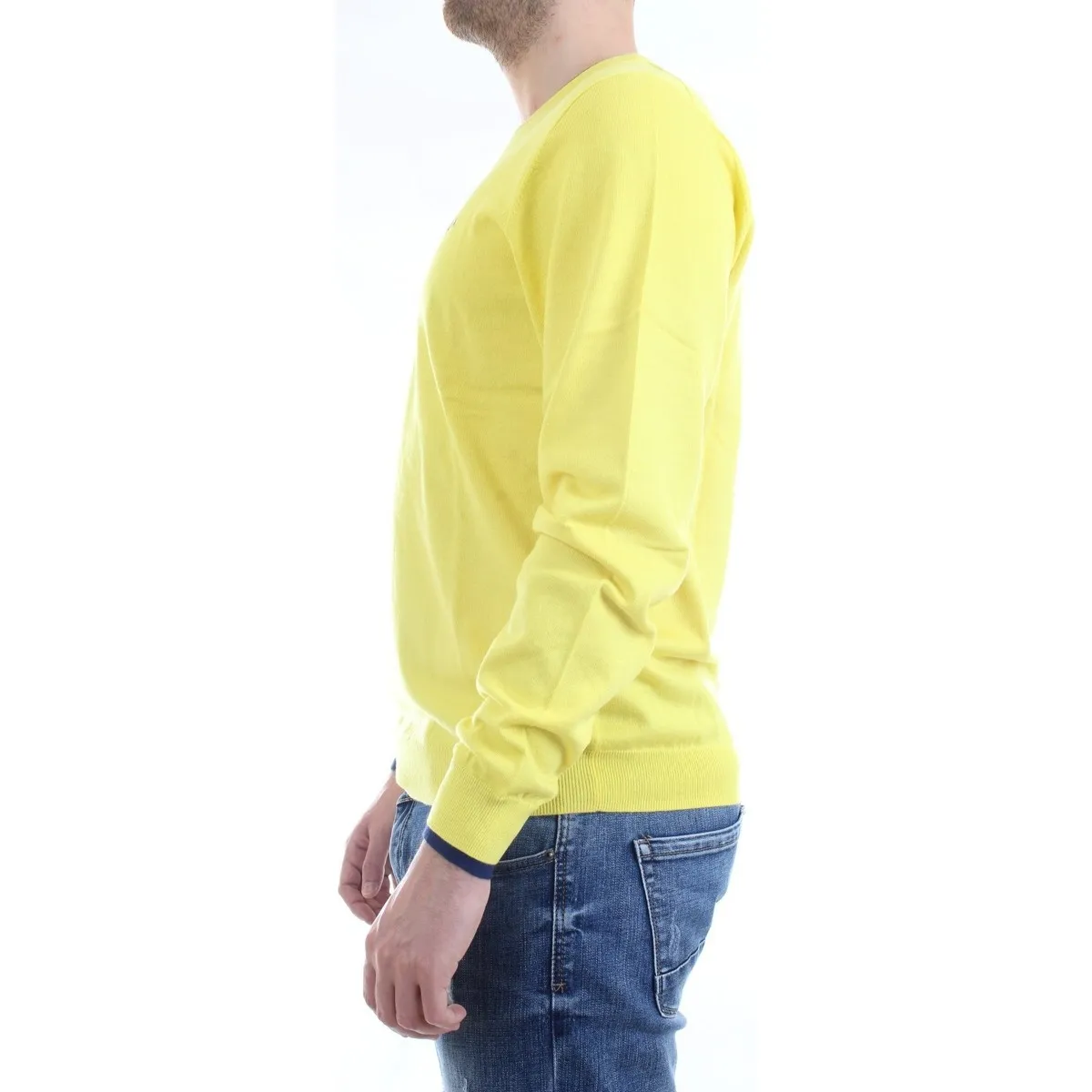 K40105 suéter hombre amarillo
