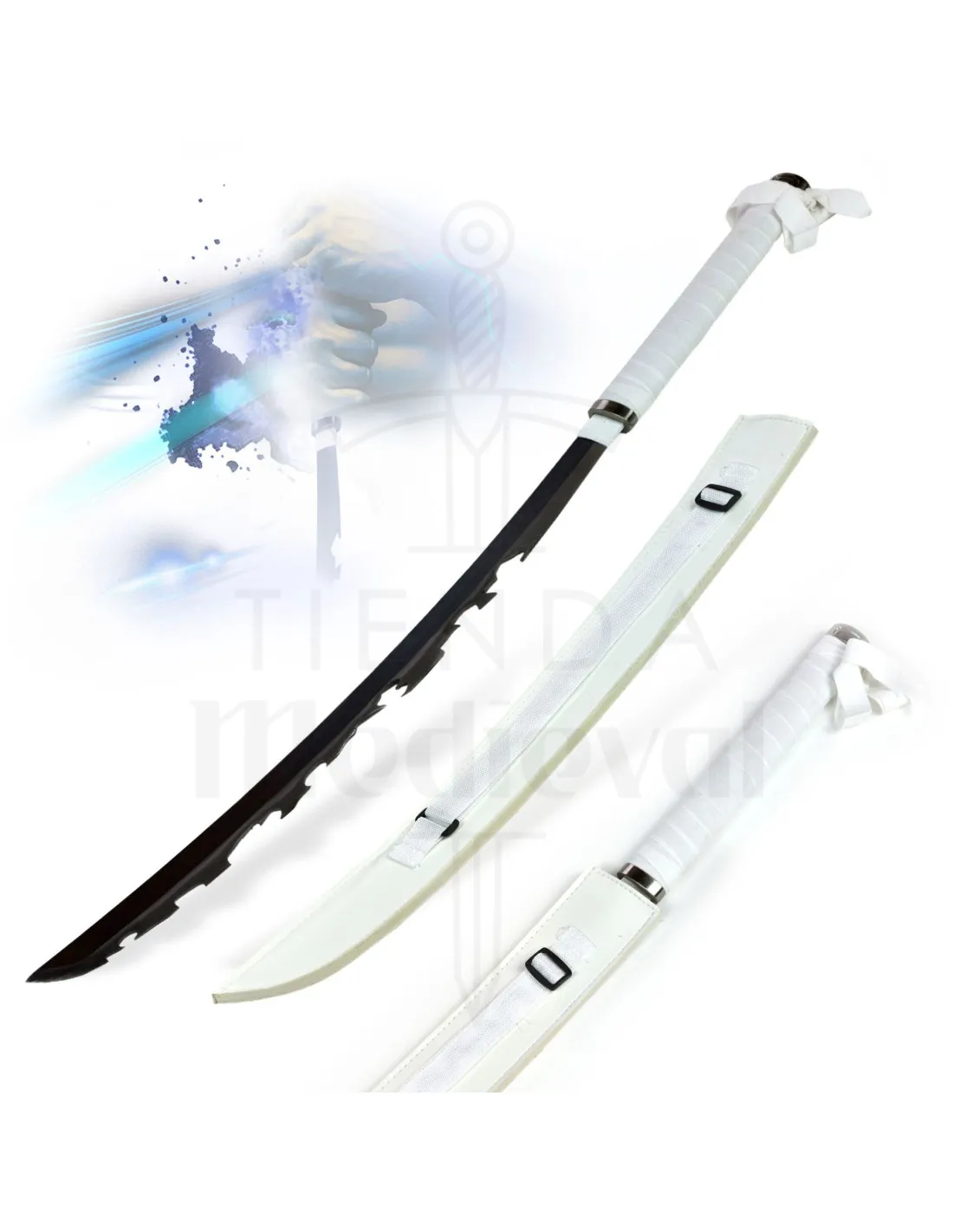 Katana con funda de Inosuke Hashibira en Kimetsu No Yaiba