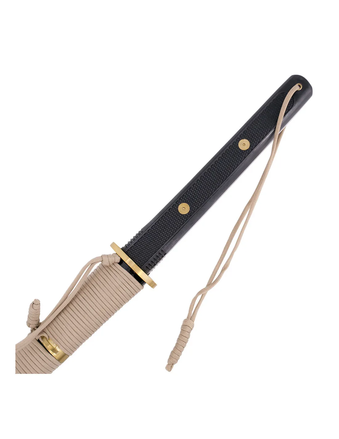 Katana práctica básica con vaina encordada