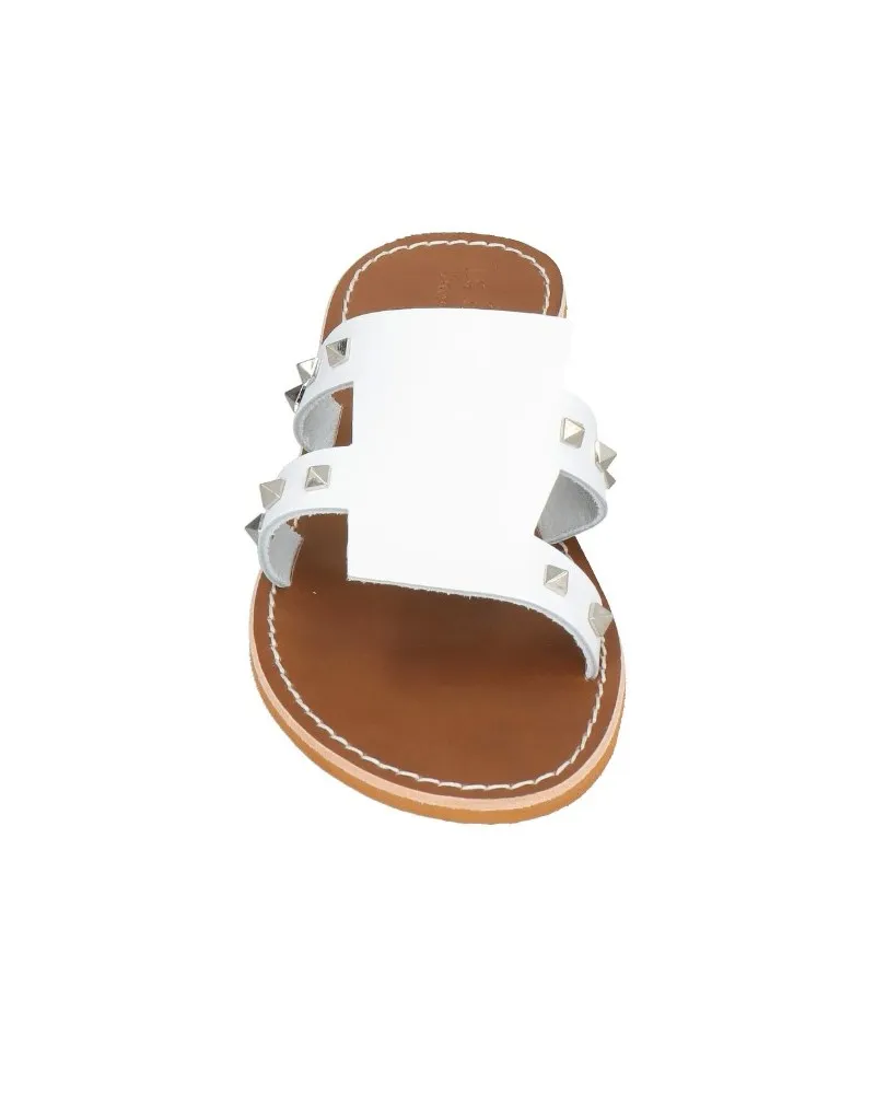 LA SALENTINA 1092 BIANCO ciabattina donna