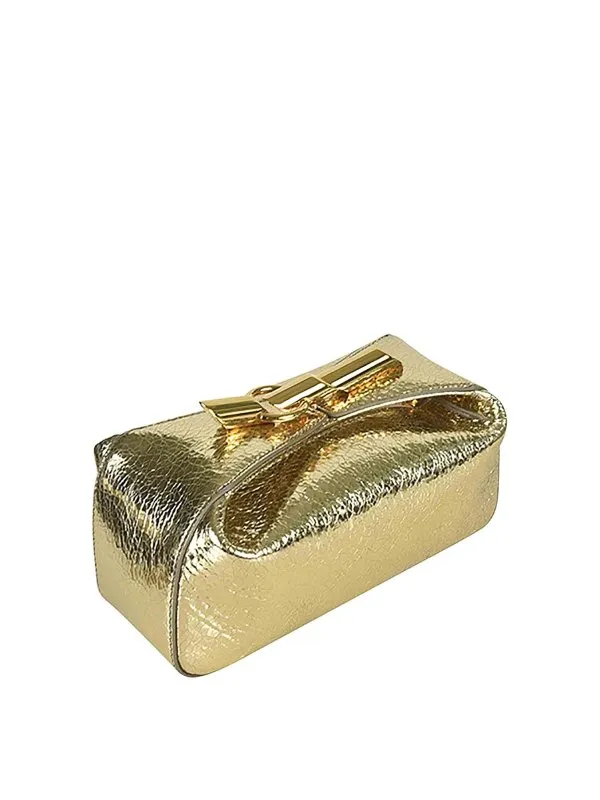 LANVIN BOLSA BANDOLERA  DORADO