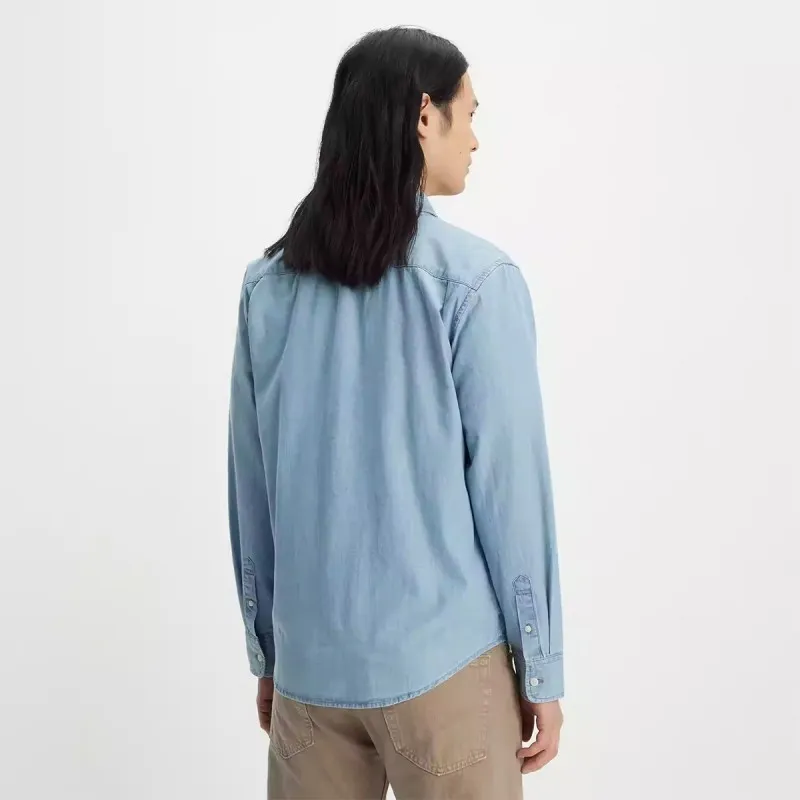 LEVI’S® Sunset Standard Blue Lewis Chambray Shirt