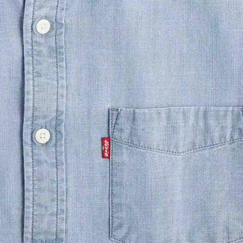 LEVI’S® Sunset Standard Blue Lewis Chambray Shirt