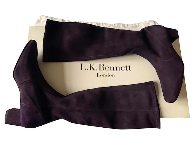 Lk Bennett botas Púrpura 