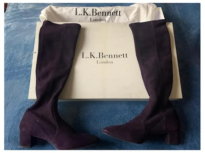 Lk Bennett botas Púrpura 