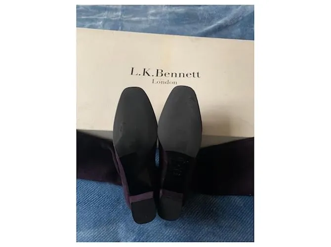 Lk Bennett botas Púrpura 