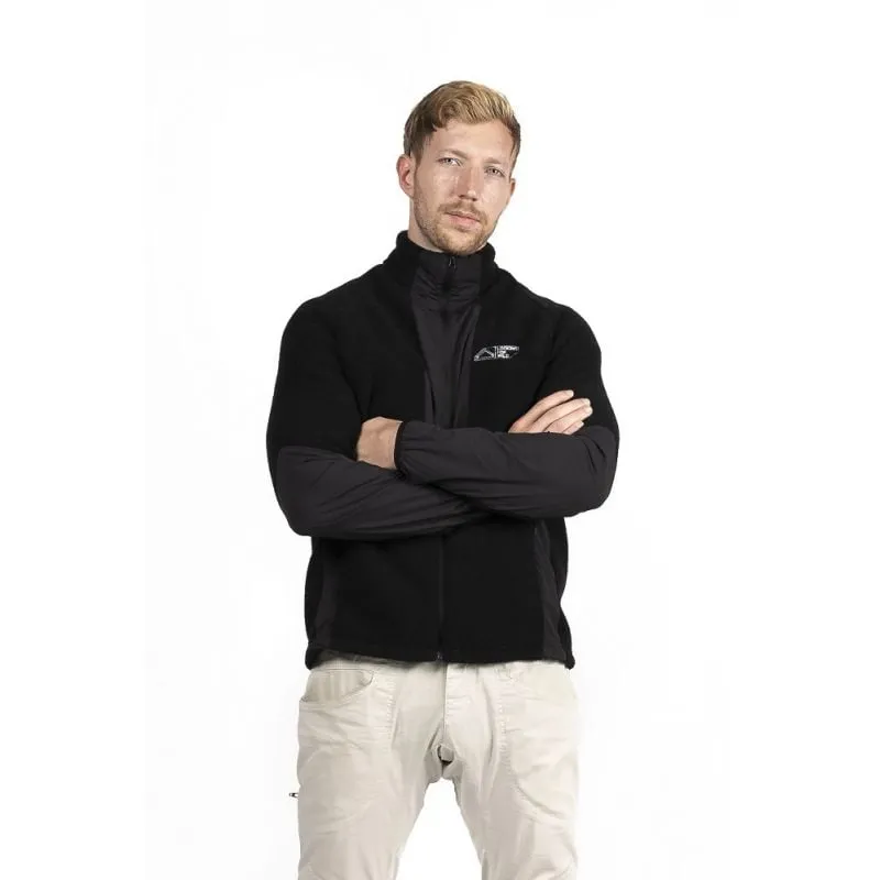 Looking for wild Chaqueta polar Vallorcine (Ébano) para hombre