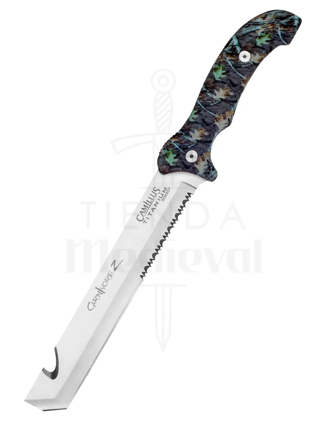 Machete cortacañas Camillus Carnivore Z, con funda