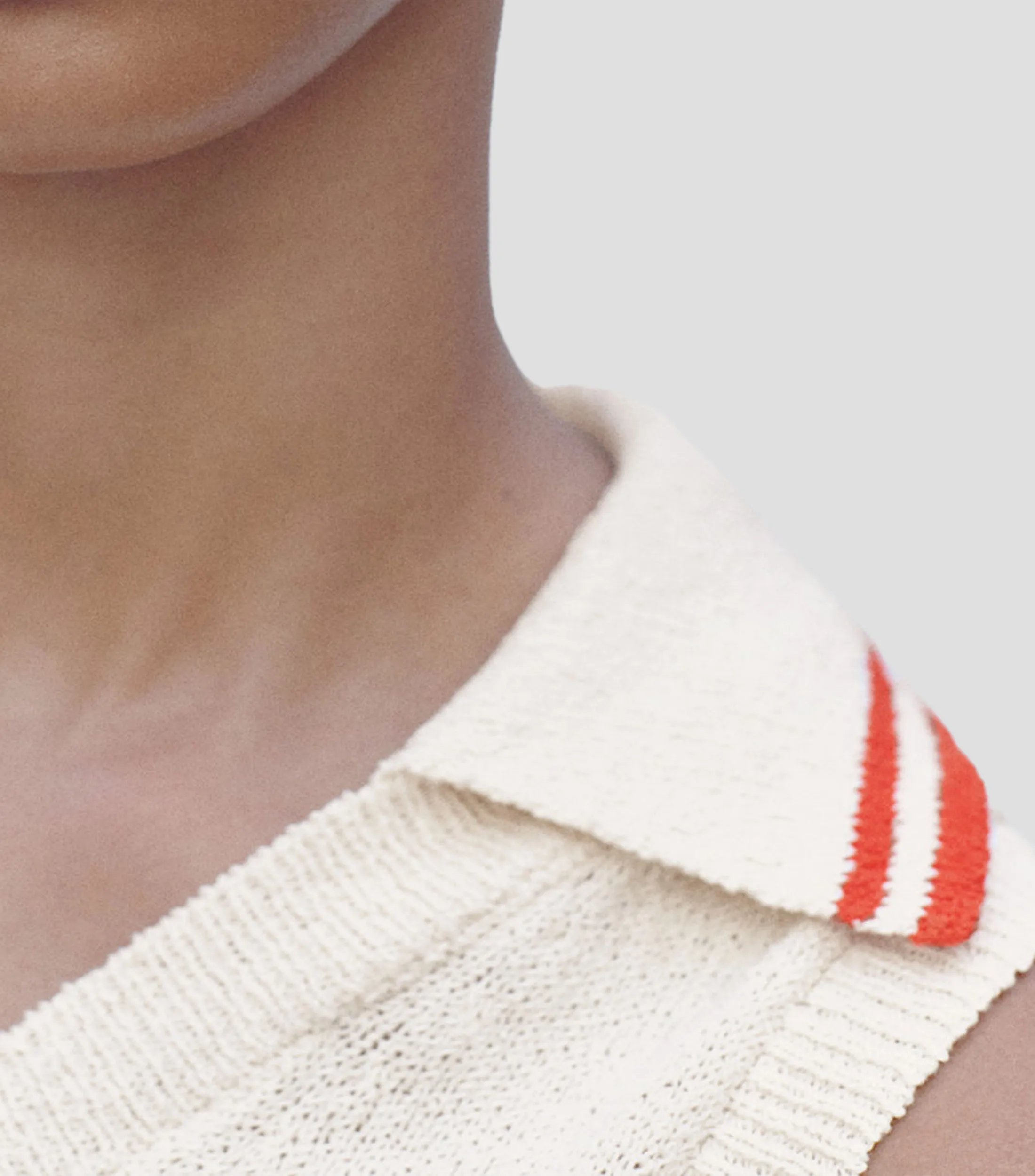 Mango Chaleco cuello polo Mujer