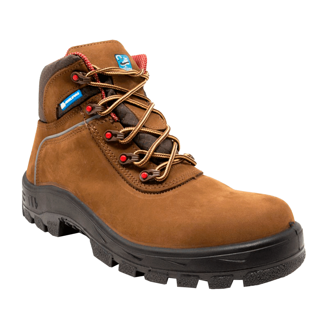 MARLUVAS PP75BPR29MSMCCPAP14 TALLA 47 ZAPATO DE CUERO DE VACA PUNTA COMPOSITE CAFE