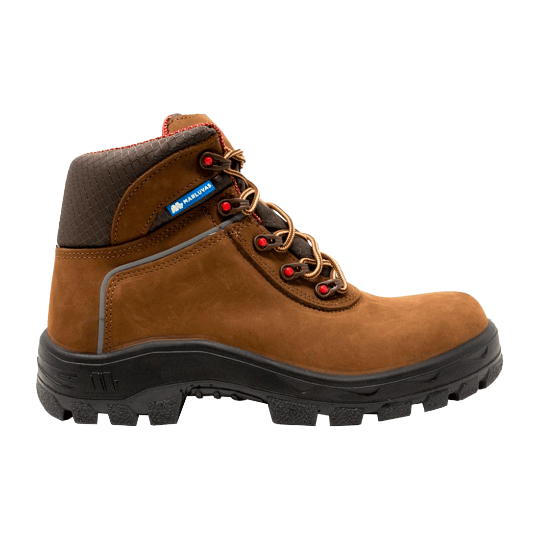 MARLUVAS PP75BPR29MSMCCPAP14 TALLA 47 ZAPATO DE CUERO DE VACA PUNTA COMPOSITE CAFE
