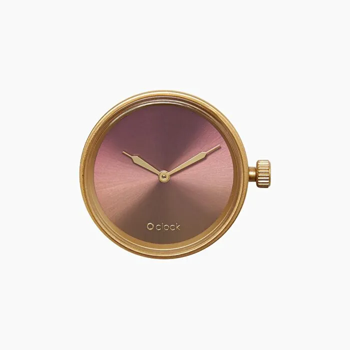 Mecanismo sunset grosella y oro O clock