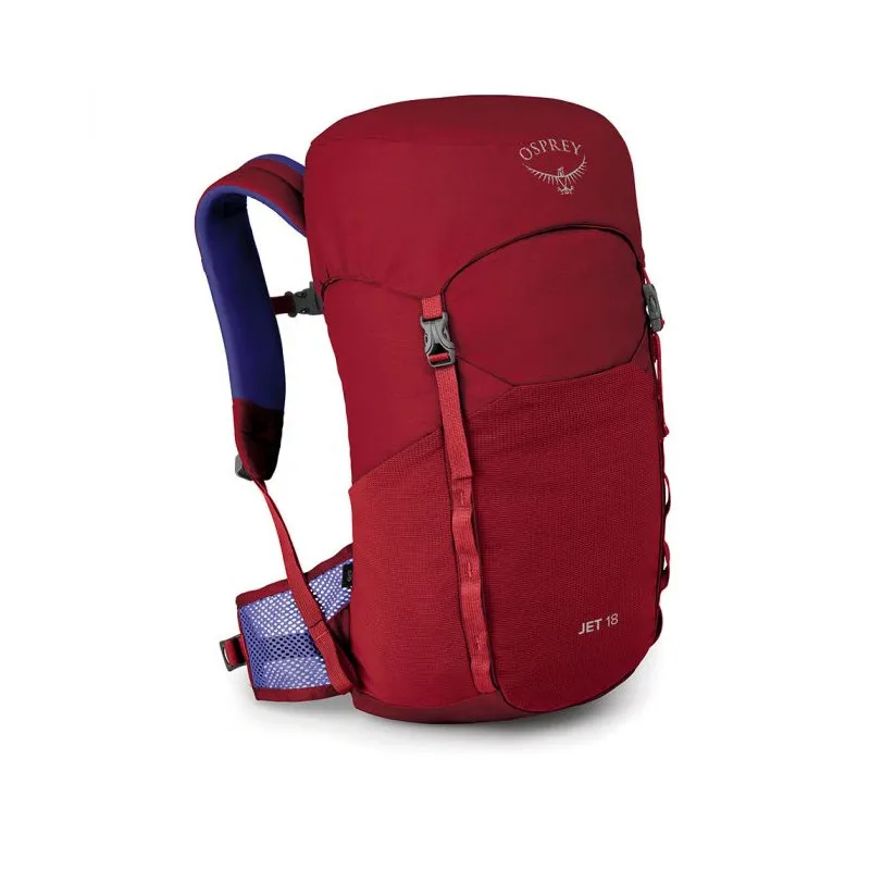 mochila Osprey Jet 18 (Cosmic Red) Niño