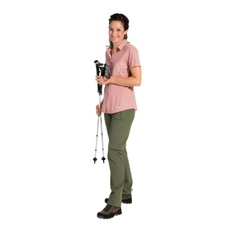 Mujer Vaude Farley Stretch Zo Pants (Cedar Wood)