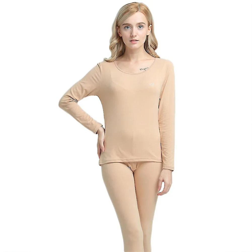 Mujeres Hombres Ropa interior térmica elástica sin costuras Ropa interior Ropa de abrigo de invierno