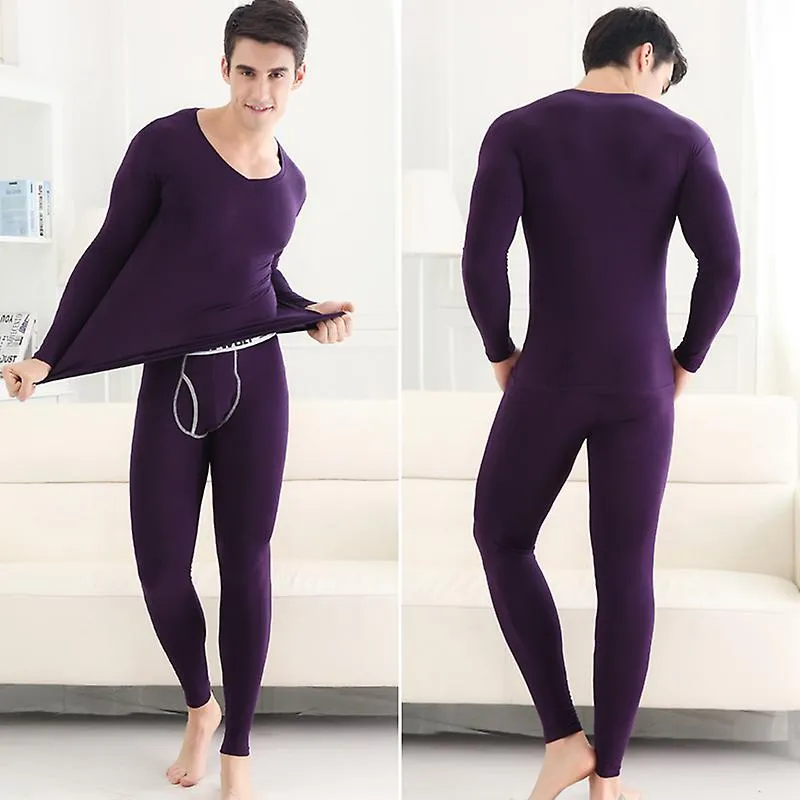 Mujeres Hombres Ropa interior térmica elástica sin costuras Ropa interior Ropa de abrigo de invierno