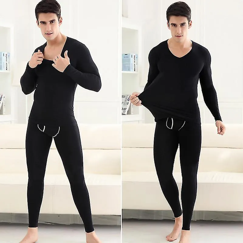 Mujeres Hombres Ropa interior térmica elástica sin costuras Ropa interior Ropa de abrigo de invierno