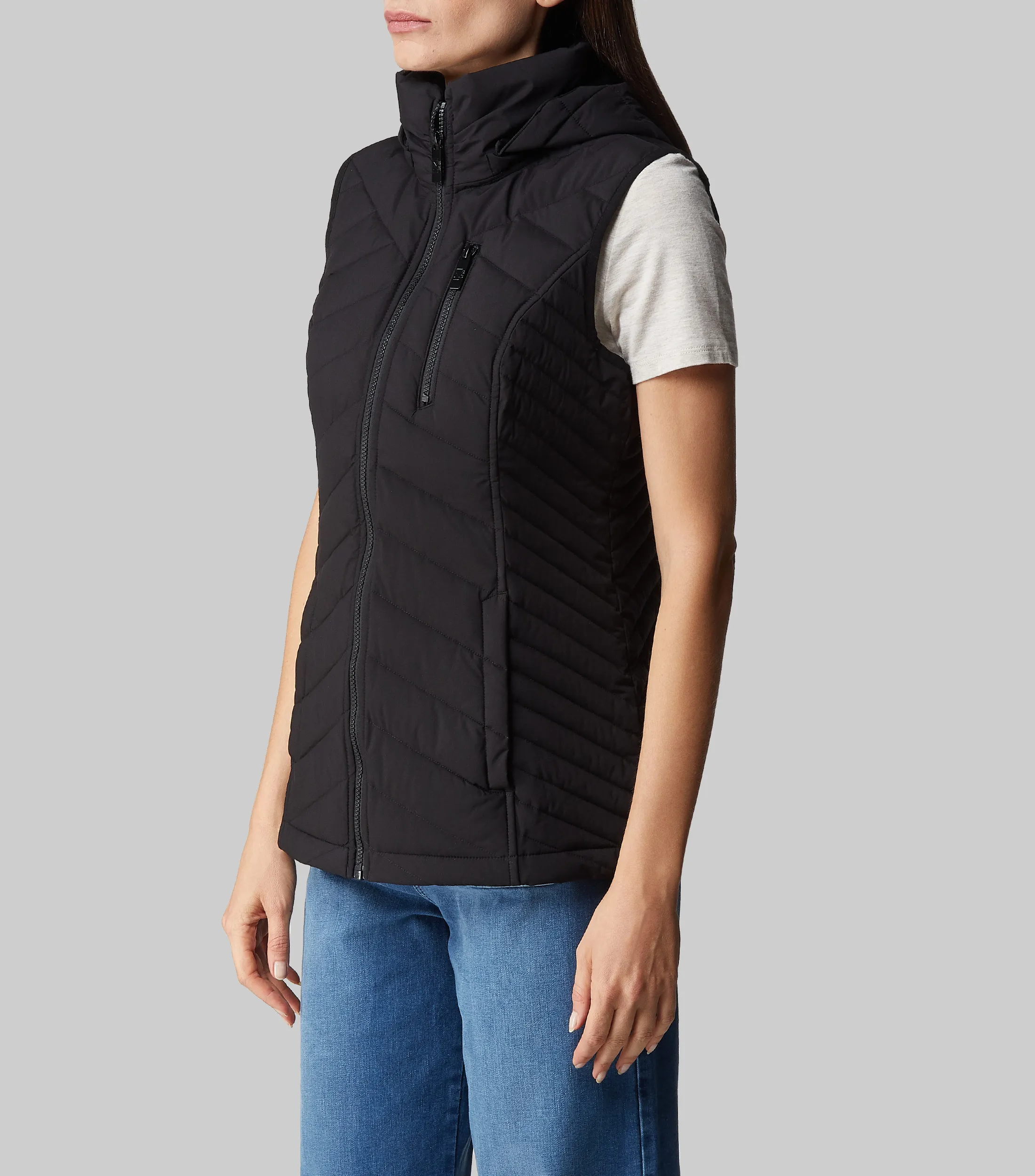 Nautica Chaleco con Capucha Mujer