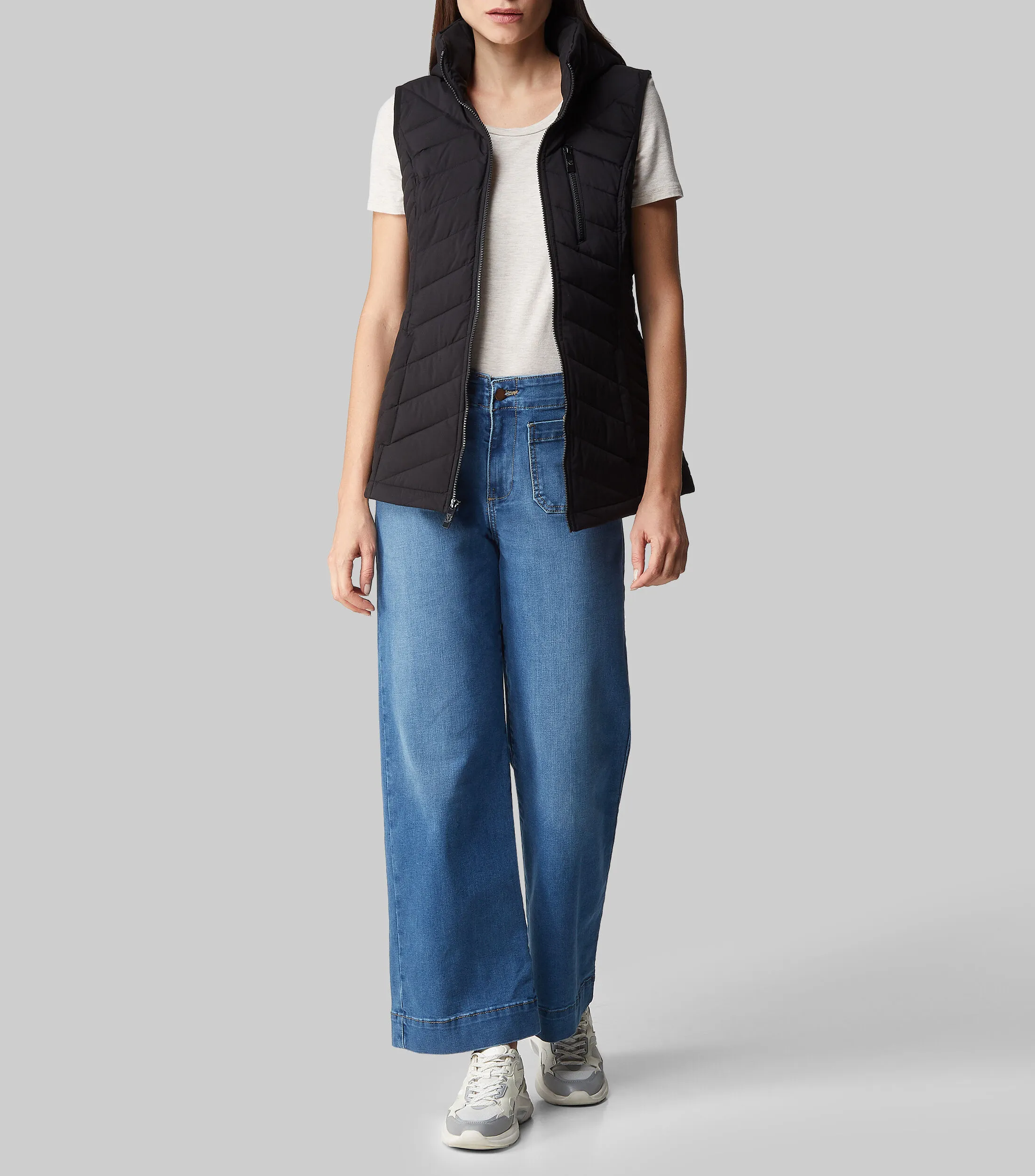 Nautica Chaleco con Capucha Mujer