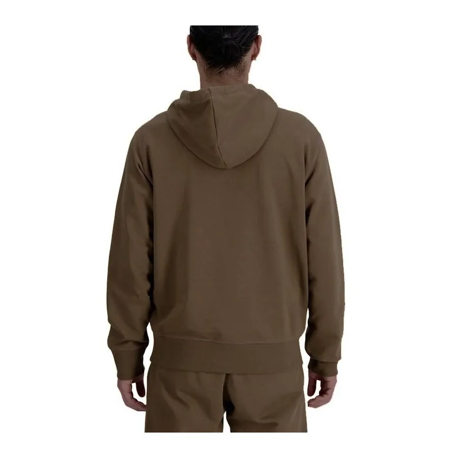 NEW BALANCE Sudadera Hombre MT31537 MARRÓN