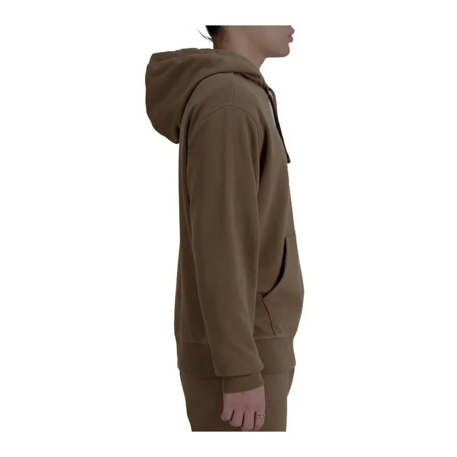 NEW BALANCE Sudadera Hombre MT31537 MARRÓN